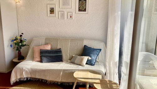 Idyllique ! Terrasse vue jardin et montagne, parking, local à vélos, à 2 pas de la plage et piscine de mai à septembre ! - Foto 4