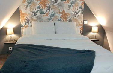 Gîte avec son bain nordique privatif au feu de bois - Foto 9