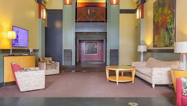 Sala de estar do lobby