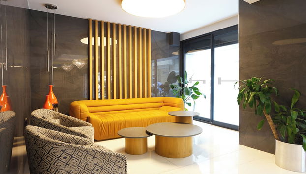 Sala de estar do lobby