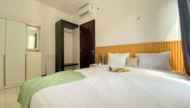 Best Place And Nice 1Br At Boutique Kemayoran Apartment - Foto 2, Habitación
