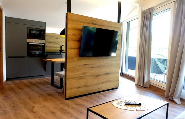Bergzeit Flat Saalbach Directly on the ski Piste - Photo 4