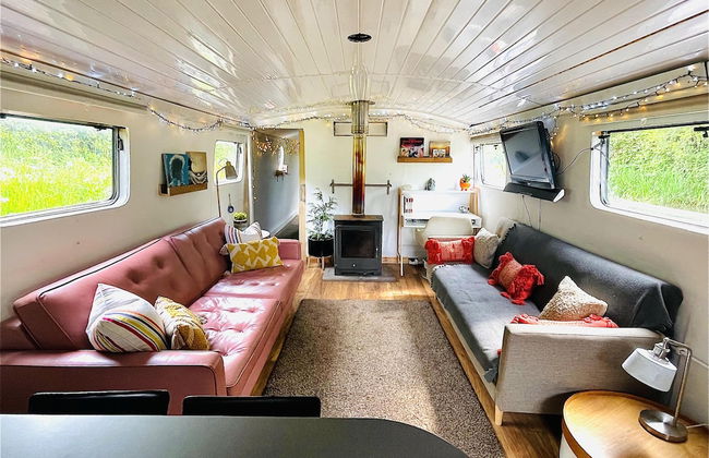 Boutique Boat Stays Contemporary Barge - Foto 6