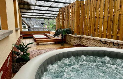 Chill Out Area, Sauna & Wirlpool, grandiose Aussicht, Smart TV, große Terasse, Zentrum nah - Foto 35