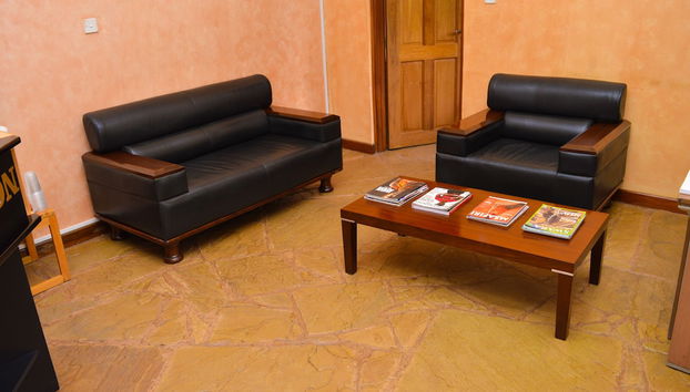 Zona de estar del vestíbulo