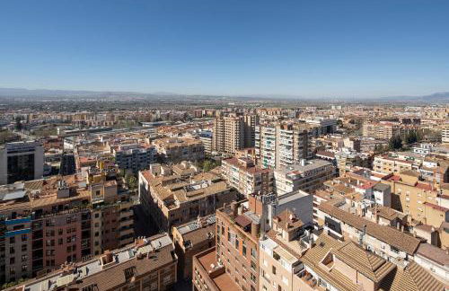 Atico Top Granada, Penthouse, 18-19th floor, City Centre, Views, Terrace, Free Parking - Foto 41