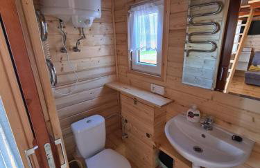 Siedlisko nr 4E i 4F nad jeziorem Skarlińskim, jezioro, mazury, domki letniskowe, bania - Foto 6