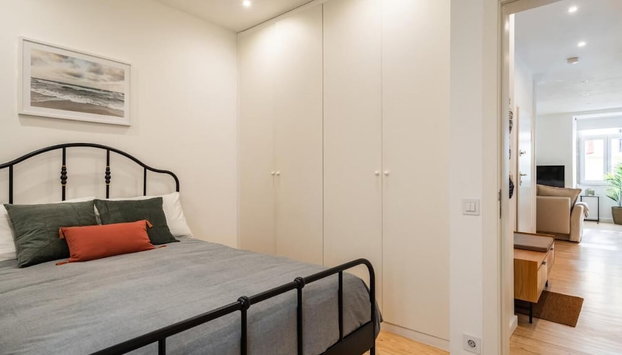 WHome Chic 2-Bed near Santos & Alcântara perfect for Families & Couples - Foto 5, Habitación