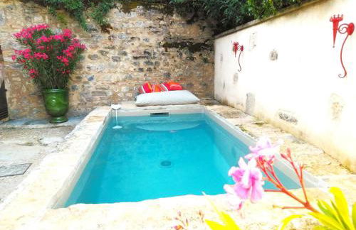 Magnifique villa en pierres au cœur de Saint Antonin Noble Val - Piscine et jardin privés -10 personnes - Foto 14