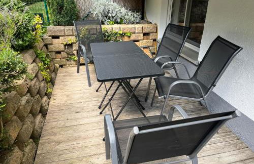 FeWo meisteroffice im Sackgässle, ebenerdige ELW 50qm, Terrasse, vollwertige Küche, Nähe Ulm - Foto 27