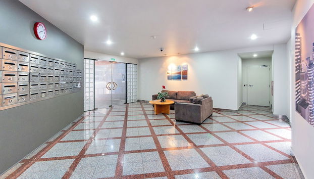 Zona de estar del vestíbulo