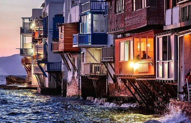 Cruzeiro ao pôr do sol em Mykonos com bebidas - Foto 6