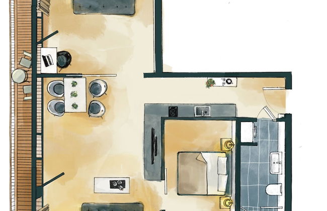 Waveboard Hotel & Boardinghouse - Foto 40