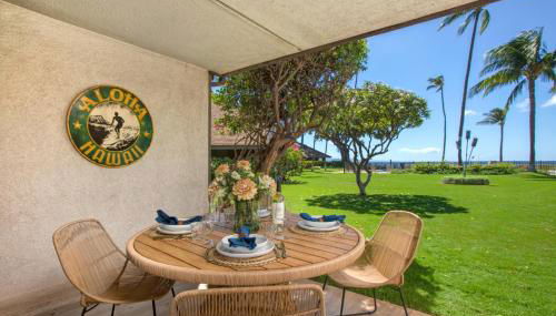 Maalaea Surf 1-Bedroom Condo with Prime Location and Turtle views, Complimentary Rental Car! MSR-F2 by KBM - Foto 5