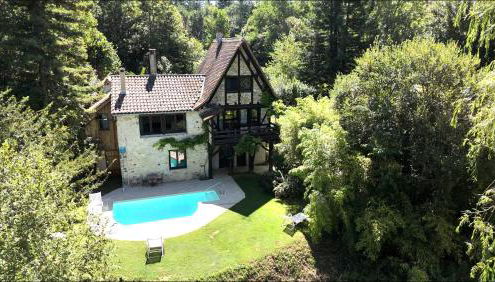 Ferienhaus Fischerhaus - Ruhe und Natur an der Dordogne - Foto 2, Garden, Garden view