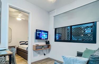 Apt 2 quartos - para 6 pessoas - a 300m do Metrô Barra Funda perto, do Allianz e 9 min do Anhembi, Pró Magno, PUC, Espaço Unimed - Foto 17