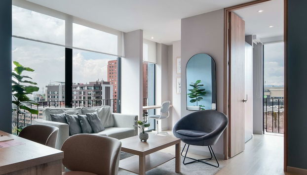 w Spectacular Loft w Balcony in El Nogal - Foto 3, Habitación