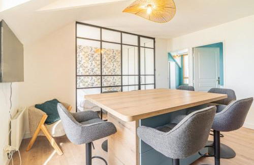 Balcon ensoleillé et confort moderne T4 vue mer - Foto 7