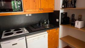 Appartement 4 à 6pers Valmeinier Résidence 4 étoiles - Piscine - Foto 4, stove, dishwasher, toaster