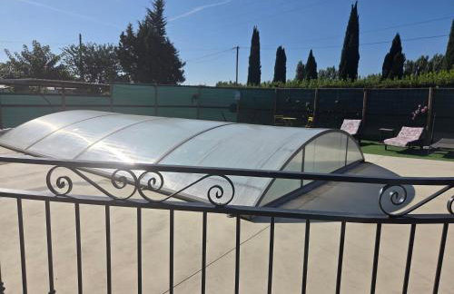 Appart'Estel 2 pers en campagne avec terrasse et accès piscine - Photo 9