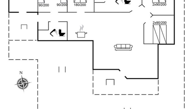 "Alrike" - 850m from the sea - Foto 2, Floorplan