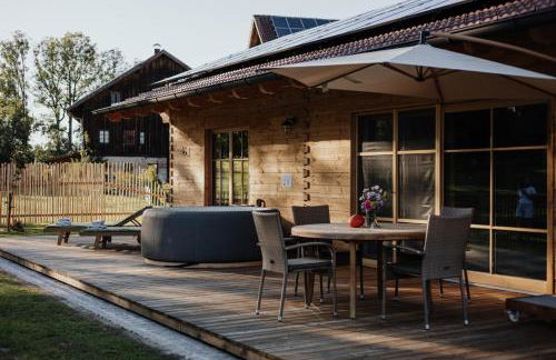 Chalets am Duschl-Hof - mit eigenem Whirlpool - ebenerdig - Natur pur - Foto 37