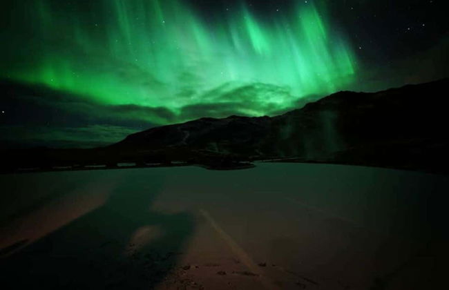 Northern Lights Experience at Reykjadalur River Hot Springs - Photo 1