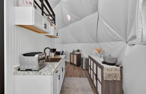 Glamping dome w fire pit & BBQ stargazing - Foto 15