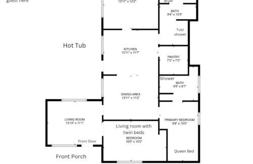 Lodge on Leiter with hot tub! - Foto 26