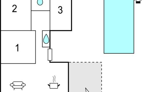 Cozy Home In Prkos With Jacuzzi - Foto 24