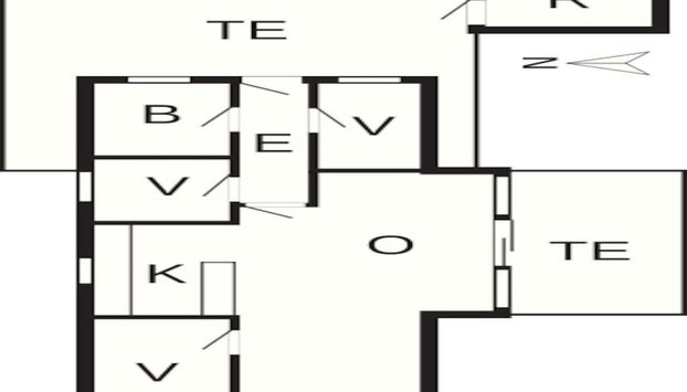 4 Star Holiday Home in Ansager - Photo 3, Plan d’étage