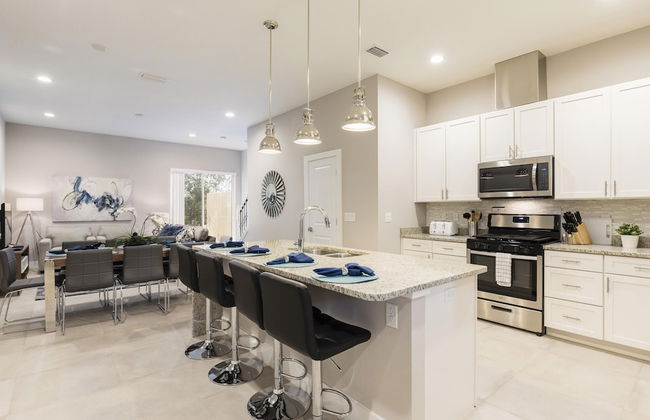 4 BR 4 BA Villa 5min Disneyworld 1804ft Gym - Foto 4