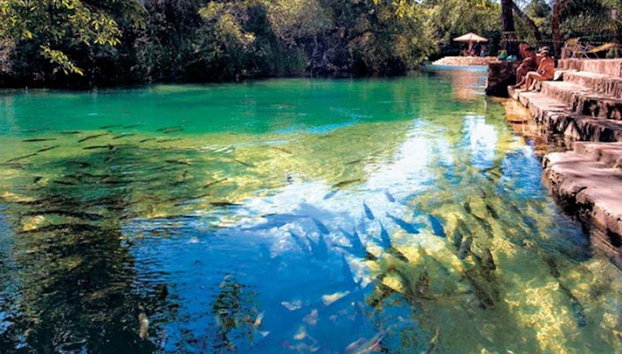 Entrada al balneario municipal de Bonito - Foto 3, Hora de darse un chapuzón