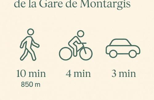 Escale secrète Montargis Jacuzzi Terrasse Parking gratuit - Photo 37