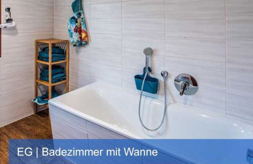 Ferienhaus Elbharmonie - Hunde willkommen, Garten vollständig umzäunt, Pool, Kamin und Spielzimmer - super für Familientreffen - Foto 19