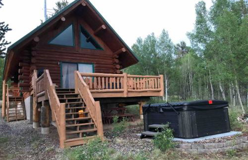 Cozy Log Cabin Loft Hot Tub on 5 wooded acres - Foto 25