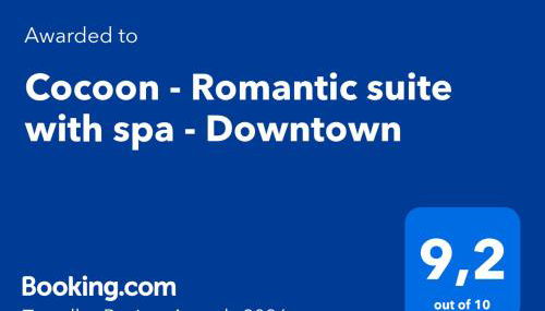 Cocoon - Romantic suite with spa - Downtown - Foto 2