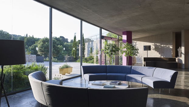 Sala de estar do lobby