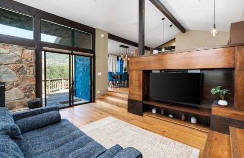 Mountain View, Hot Tub, Open Kitchen, 10m to Sequoia - Foto 7