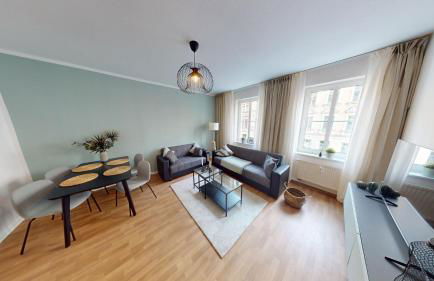 3-Raum-Appartement im Lutherviertel, WLAN - Foto 3