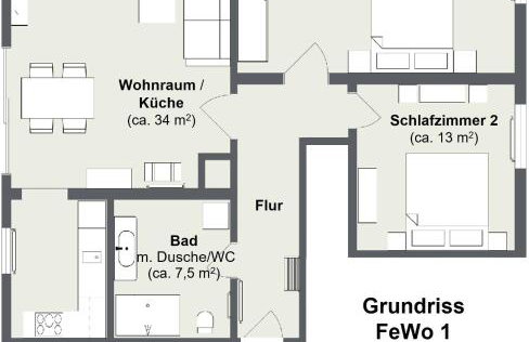 Ferienwohnung "Haus am Weifberg" Hinterhermsdorf - Photo 7