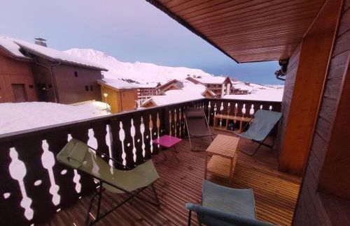 Chalet individuel 10 pers., sur les pistes, Wi-Fi - FR-1-455-242 - Foto 14