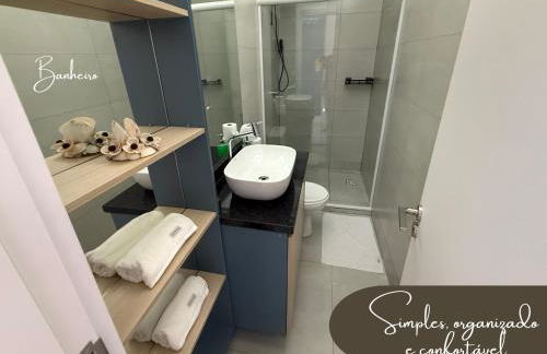 Beira-Mar Sofisticado com Vista Mar e Piscina - Foto 41