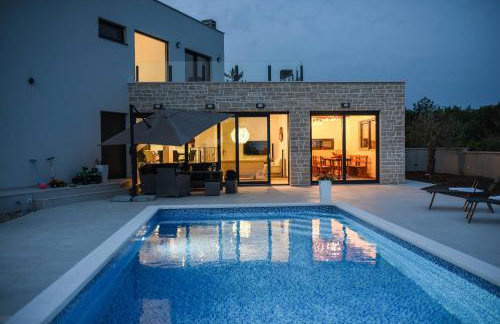 Villa EmMa Istria in Central Istria with sea view, pool heating and underfloor heating - Foto 21