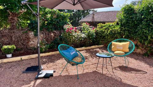 Studio Revy 4 - Confort et équipé - Centre ville - Foto 2, sunbed, Garden view