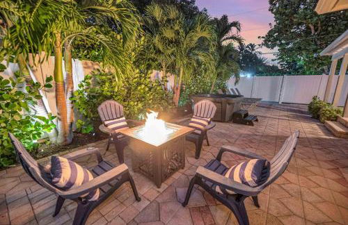 Steps from Beach Quaint Cottage Hot Tub Surf Key H0MES - Foto 18