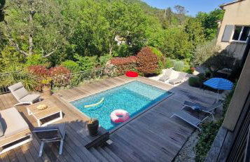 Rez de Jardin d'une Bastide VILLA LA GARDI avec Piscine privée - Foto 38