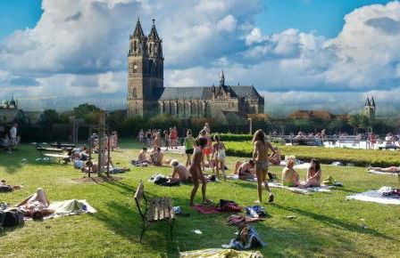 MD- Bukau, City, chic, Erdgeschoss, BESTPREIS- Leistung, für 1-5 Personen, 1 Dreibettzimmer, 1 Doppelzimmer 79 qm , Küche, Bad - Foto 36