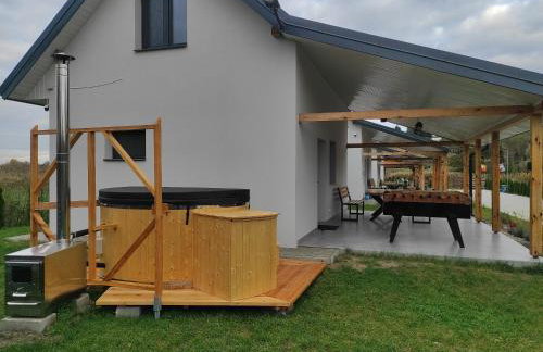 Zatoka Perska - dom Francuz z opcją gorącej banii nad jeziorem Tarnobrzeskim - Foto 18