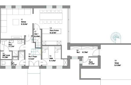 FH Magnolia fuer 12 Pers. mit Terrasse + Dachterasse - Foto 38
